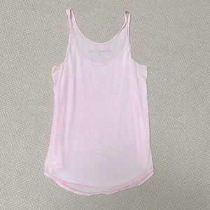 LORNA JANE Pink Slub Tank Top
